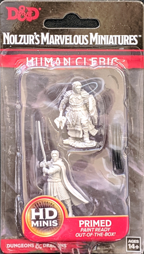 Nolzurs Marvelous Miniatures: Human Cleric (A)
